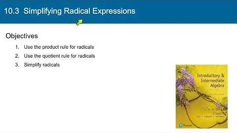 Intermediate Algebra, Section 10.3