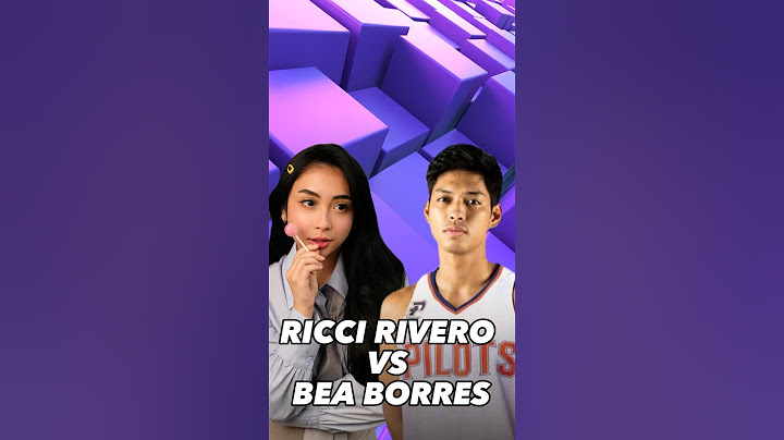 Ricci Rivero & Bea Borres Issue
