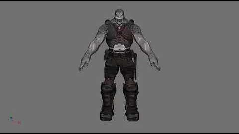 GoW Judgment Locust characters, Weapons, Vehicles, Helmets (.c4d)