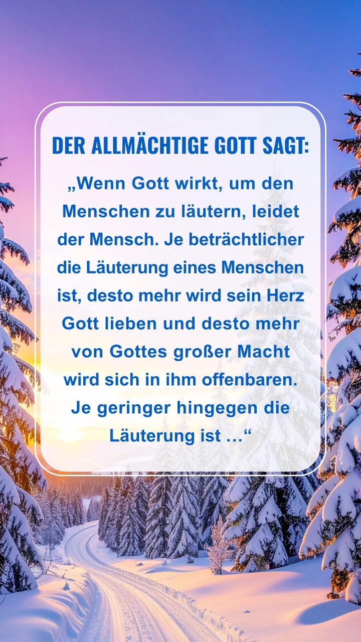 Komm zur Ruhe vor Gott, lies Seine Worte
