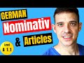 What is Nominativ? | Your First German Case Explained │ German Basics | YourGermanTeacher