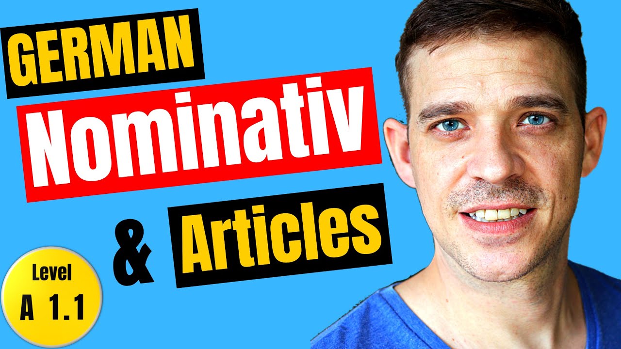 What is Nominativ? Your First German Case Explained │ German Basics