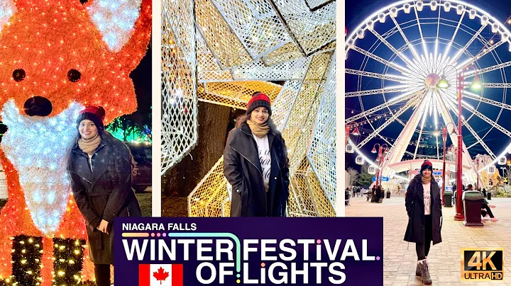 Niagara Falls Winter Festival of Lights 2025 | Christmas Lights,Laser Show & Fireworks |Near Toronto