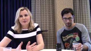 The Exorcist - Geena Davis, Jeremy Slater Interview (Comic Con)