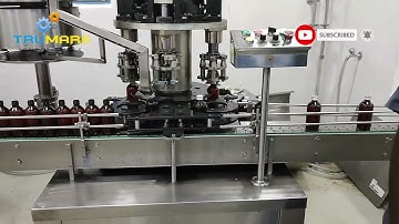 HIGH SPEED COUGH SYRUP FILLING LINE 60BPM | FILLING and CAPPING