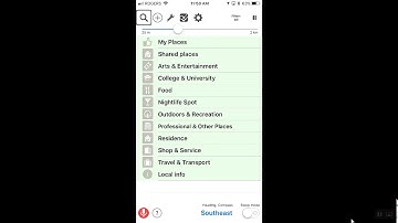Lesson 1: BlindSquare Main Menu