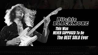 Ritchie BLACKMORE: This Was NEVER SUPPOSED To Be The BEST SOLO Ever RECORDED