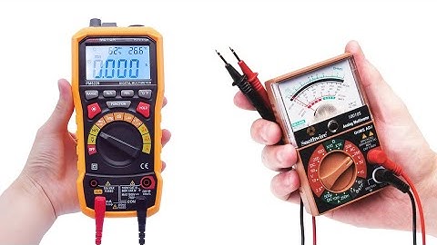 Analog Multimeter vs. Digital Multimeter | Which has the better Quality?