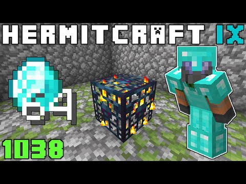 Hermitcraft IX 1038 I&rsquo;ve Got A Stack Of Diamonds To Spend!