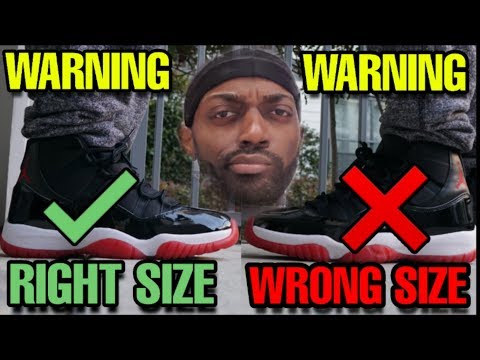 how to jordan 11s fit