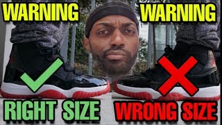 is jordan 11 true to size