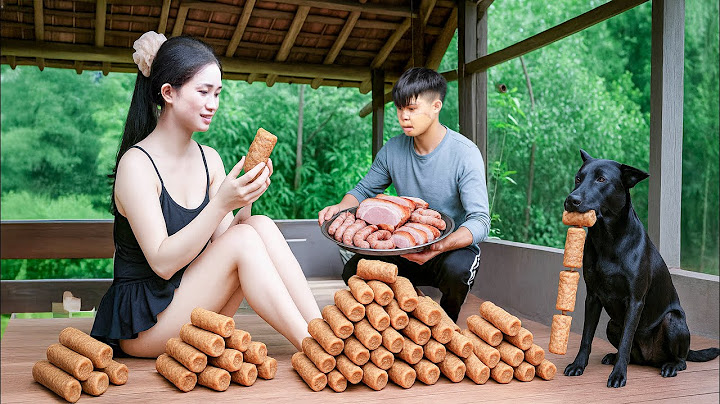 Don't eat rice if you haven't tried this dish – Making raw spring rolls from pig skin