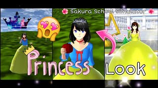 ✨ Princess dresses Intro 👸🏼  - Vestidos de Princesas Da Disney  😱 🌺  Sakura School Simulator 💖 screenshot 2