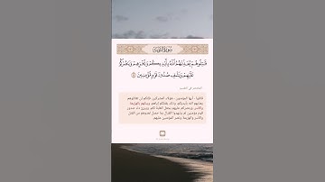 سورة التوبة الآية (١٤) #نرتقي_بالتعلم