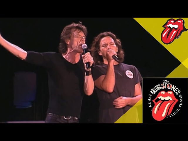 The Rolling Stones u0026 Eddie Vedder - Wild Horses - Live OFFICIAL class=