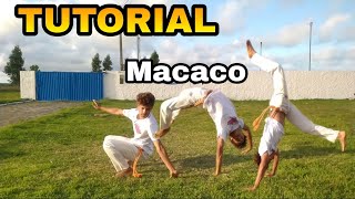 Capoeira Tutorial #16 Macaco / Macaquinho / Pulo do Macaco)