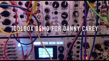 TOOL • TOOLBOX SYNTH DEMO FOR DANNY CAREY • CHOCOLATE CHIP TRIP