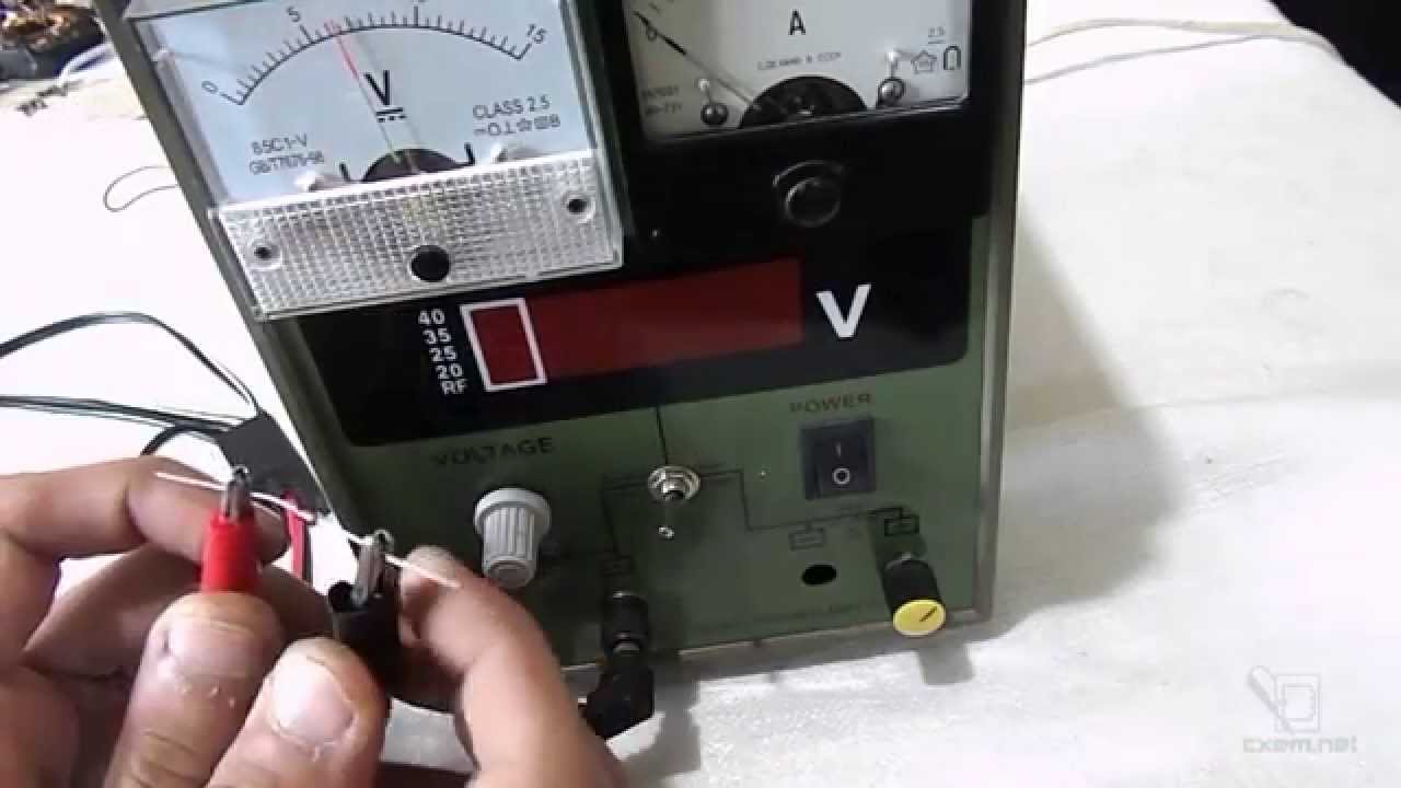 Проверка стабилитронов - YouTube