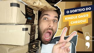 Unboxing da PRIME DAY e o SORTEIO de um KINDLE OASIS! (tem outro sorteio também)