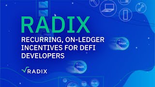 Radix DeFi Developer Ecosystem - Recurring On-Ledger Incentives