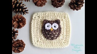 Crochet Owl Applique Video Tutorials