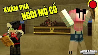 REDHOOD VÀ MỀU STREAM THỬ THÁCH KHÁM PHÁ NGÔI MỘ CỔ TRONG MINECRAFT | Redhood Stream Minecraft