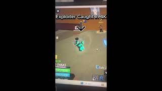 Exploiter Caught Lacking in 4K in Bloxfruits  💀 #bloxfruits #roblox #onepiece #robloxshorts #gaming