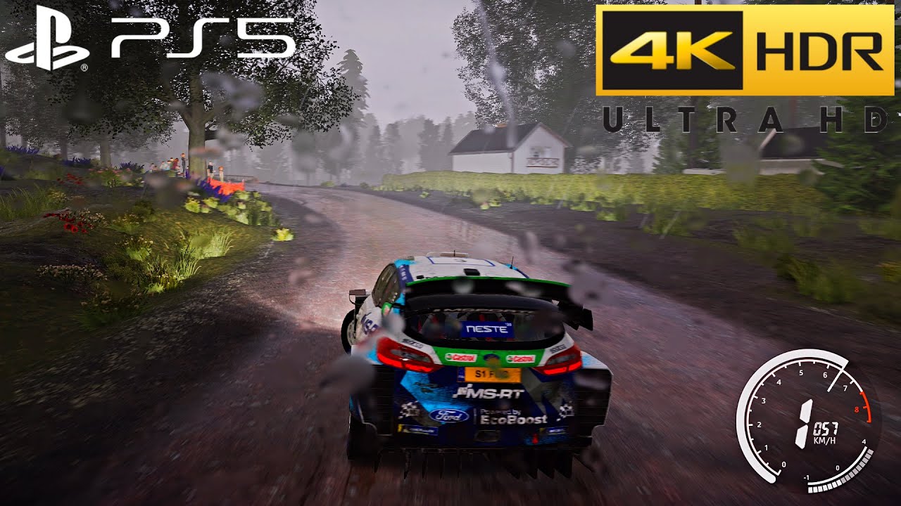 WRC 9 (PS5) 4K 60FPS HDR Gameplay 