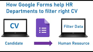 How Google Forms help HR Departments to Filter Right CV