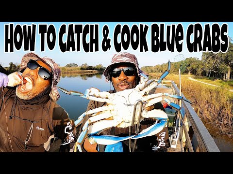 The EASY way to Catch, Clean, and Cook Blue Crabs | How to Guide