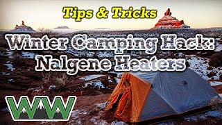 Best Winter Camping Hack Ever!!??