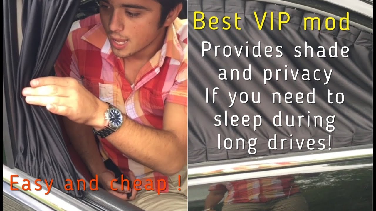 Vip Window How to Install VIP Window Curtains on your car - #1 VIP mod! ( VIP ...