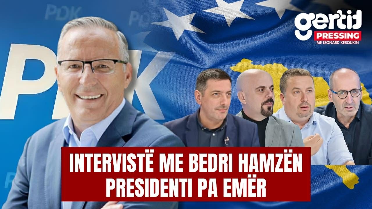 INTERVISTË ME BEDRI HAMZËN/ PRESIDENTI PA EMËR | PRESSING | T7