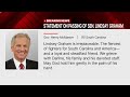 SC reacts to Sen. Graham’s death; special election to be held
