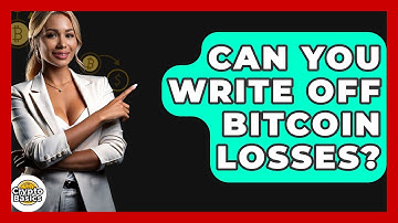Can You Write Off Bitcoin Losses? - CryptoBasics360.com