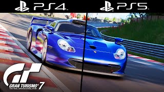 You should get the PS4 Version of GT7! | PS4 vs. PS5 Comparison