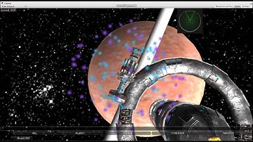 [Unity3d] Space Pew Pew WarpDrive