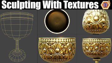 Sculpting With Textures in Blender 3.1