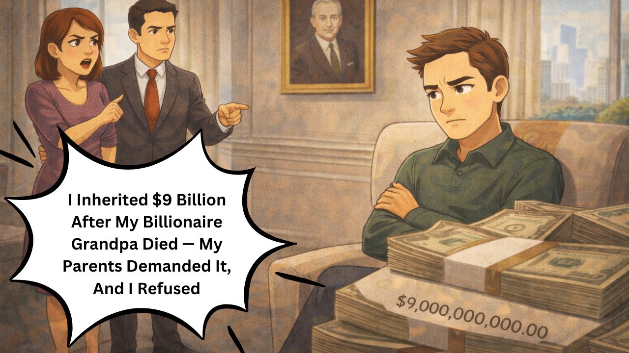 I Inherited $9 Billion After My Billionaire Grandpa Died — My Parents Demanded It, And I Refused