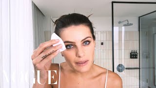Brazilian Supermodel Isabeli Fontana Shows How to Prep Your Skin for Bed | Beauty Secrets | Vogue