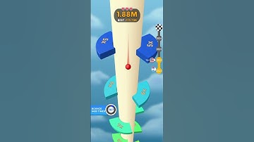 Helix Jump: Level 2822 #helixjump #games #mobile #shorts