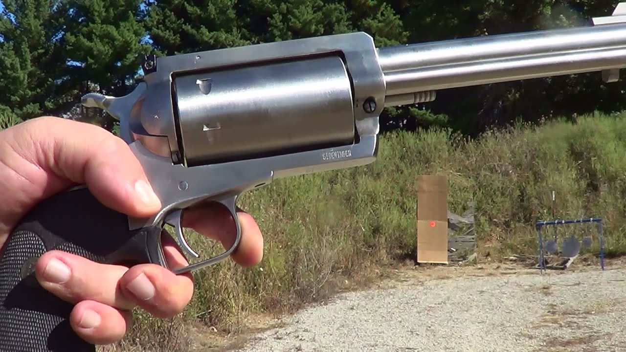 The D-MAX Sidewinder is a large single action revolver chambered for both 4...