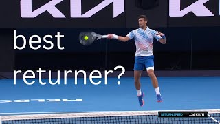 I found all of Novak's Return Winners at AO23