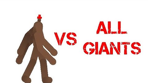 Fog giant932 vs all giants (but no galaxy titan) | stick nodes animation
