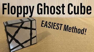 Floppy Ghost Cube EASIEST Method! (Not a 1x3x3)