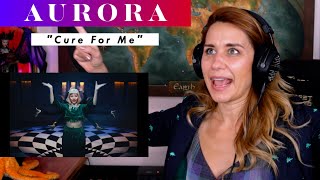Aurora "Cure For Me" REACTION & ANALYSIS by Vocal Coach / Opera Singer