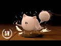 Cat and Moth | Cute CG Animated Short Film where Two Animals Battle for a Comfy Sofa