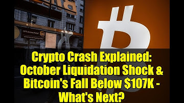 Crypto Crash Explained: October Liquidation Shock & Bitcoin