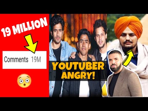 19 Million Comments on This Video😱, YouTuber Angry on Round2hell, Drake Tribute Sidhu Moose Wala