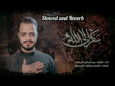 سفرة الى الله قصيدة المشاية الرادود حيدر البياتي   